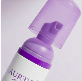 Close-up of the AURÉVA foam pump